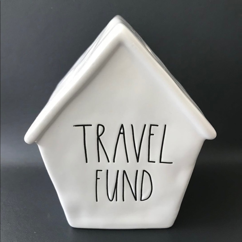 Rae Dunn Travel Fund Piggy Bank